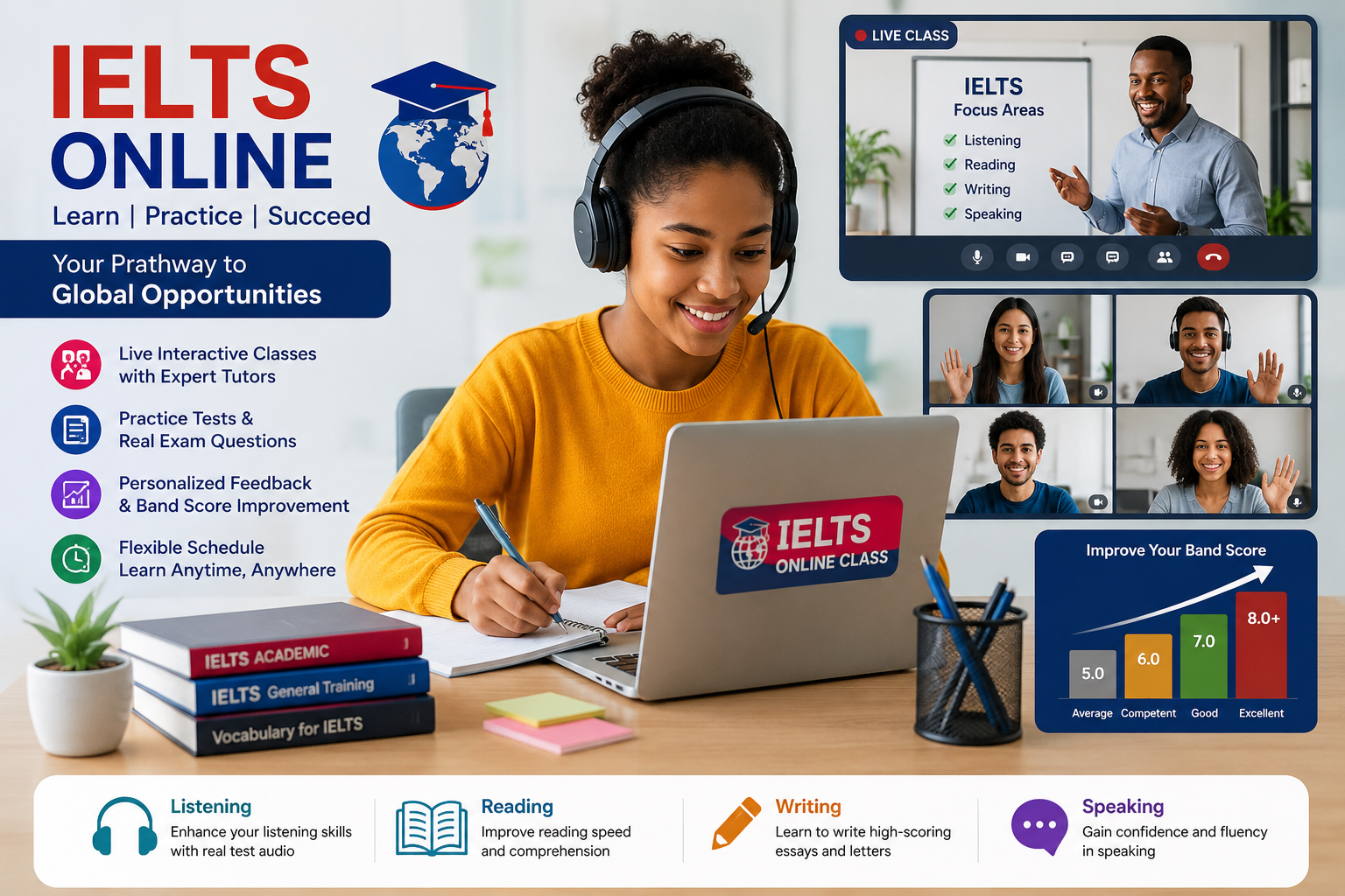 IELTS E-Learning Portal